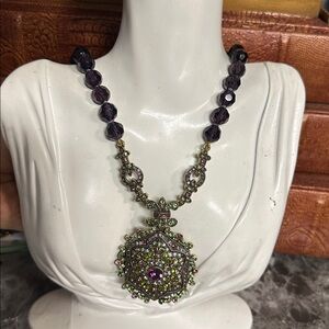 Heidi Daus Locket Unforgettable Lavaliere.